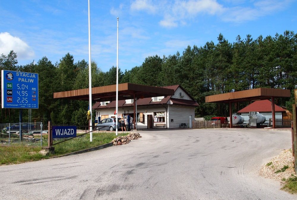 Stacja paliw i gazu z budynkiem usług-mieszk., ul. Bankowa, Głowaczów