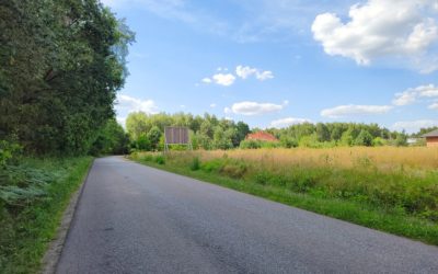 Działka o pow. 1400 m2, Grzmucin, gm. Gózd