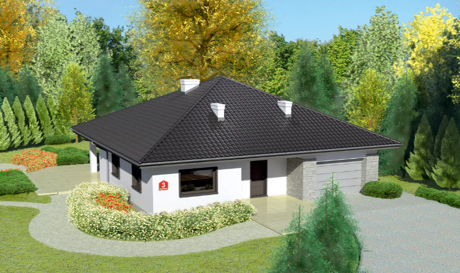 Dom o pow. 115 m2, Klwatka Królewska, gm. Gózd