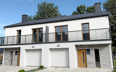Domy – bliźniaki o pow. 122 m2 Jedlnia Letnisko, ul. Cicha, wysoki standard deweloperski